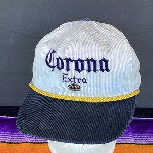 Corona extra corduroy rope SnapBack hat